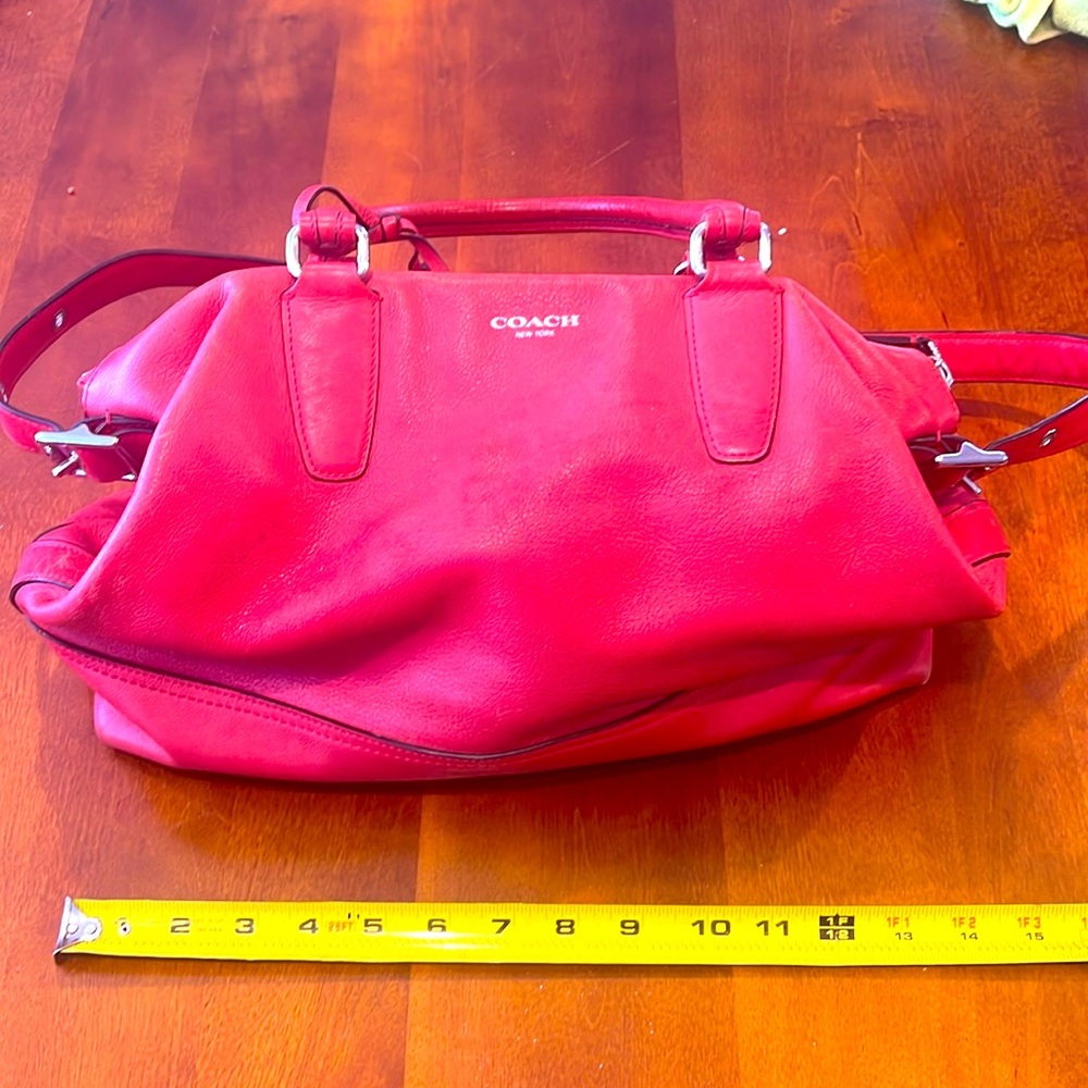 Used orange coach purse!